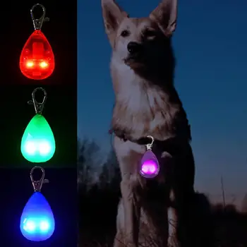 LED זוהר הקולר אור ניראות גבוהה נטענת קולר עם 3 מואר מצבי לכלבים הבוקר המוקדמות עד מאוחר בלילה, הליכה
